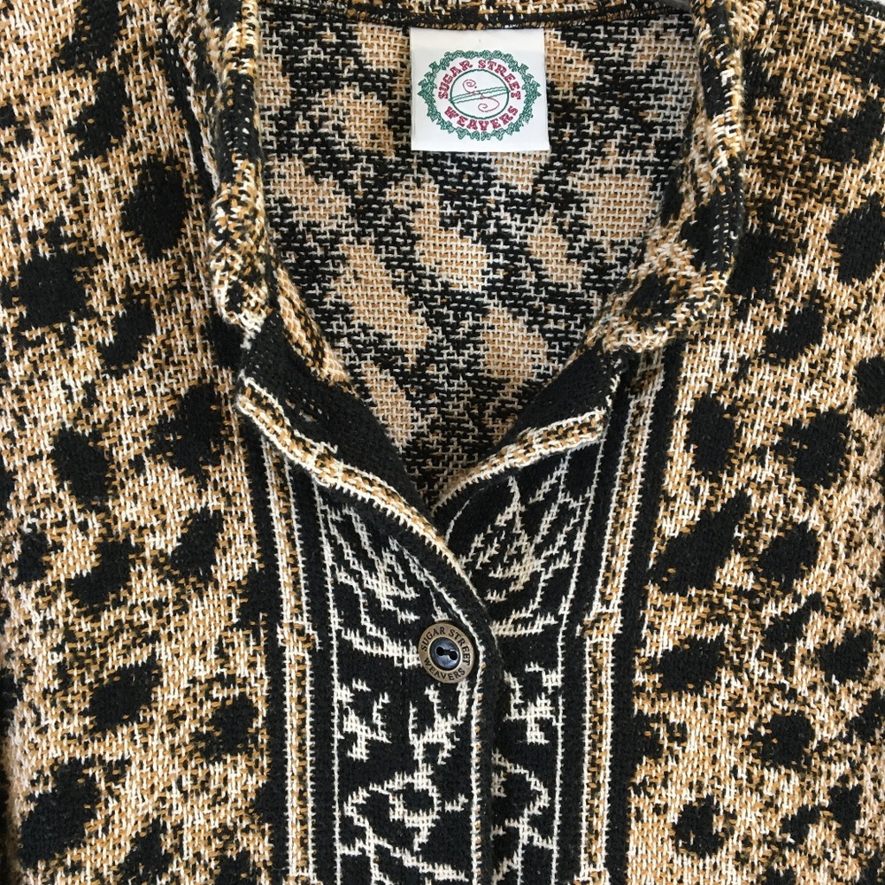 SOLD Sugar Street Weavers Tapestry Print Jacket NWOT - Picture 6 of 8